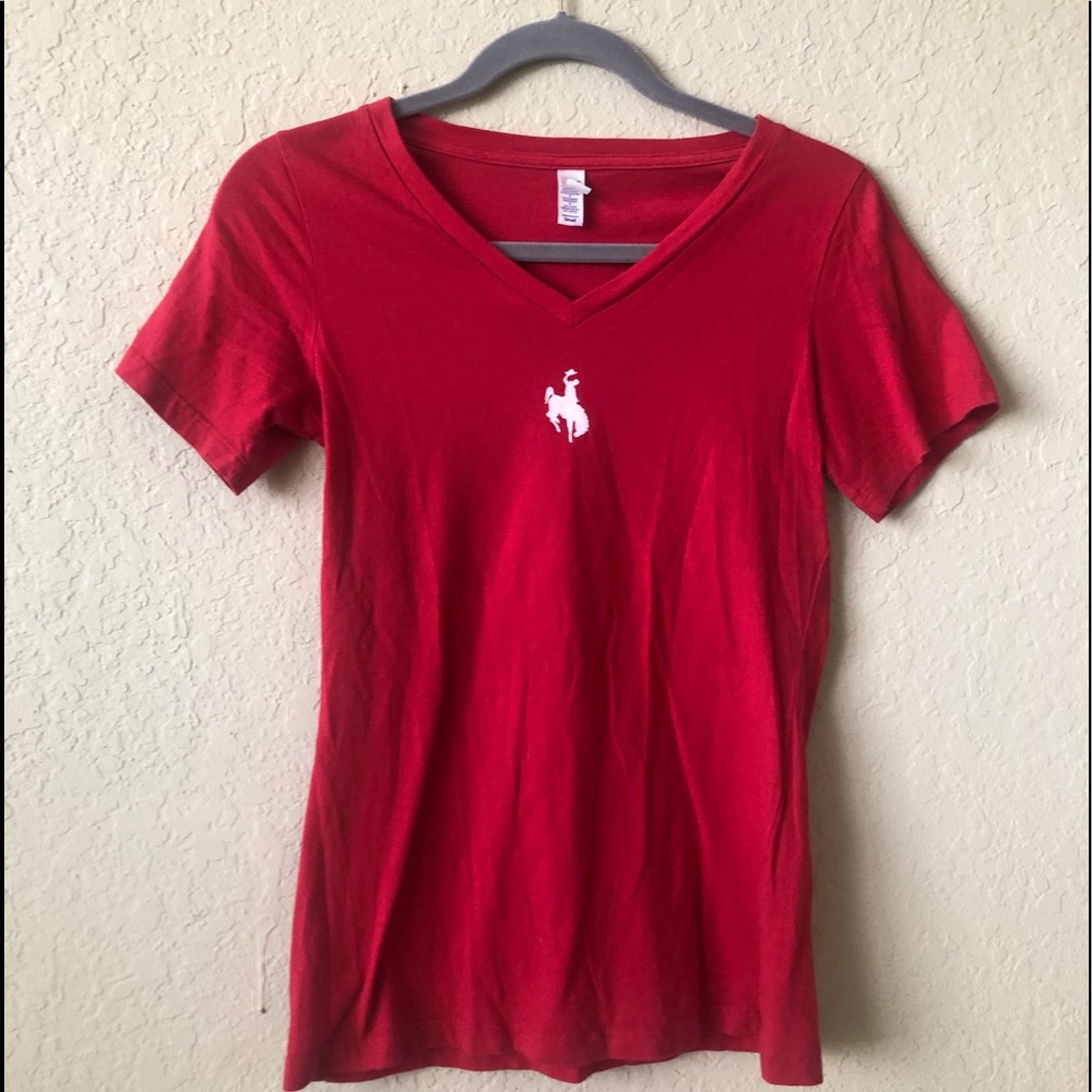 Bella Miss Red V-Neck Tee